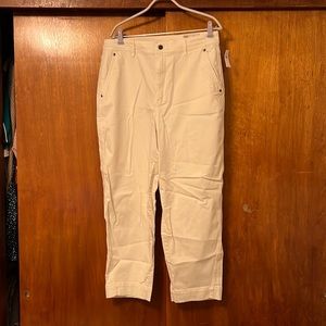 GAP barrel khaki high rise pants